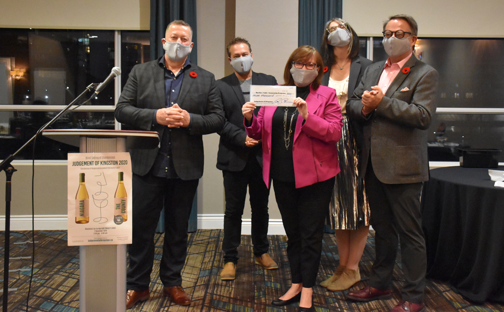 JoK 2020 donation to Martha's Table