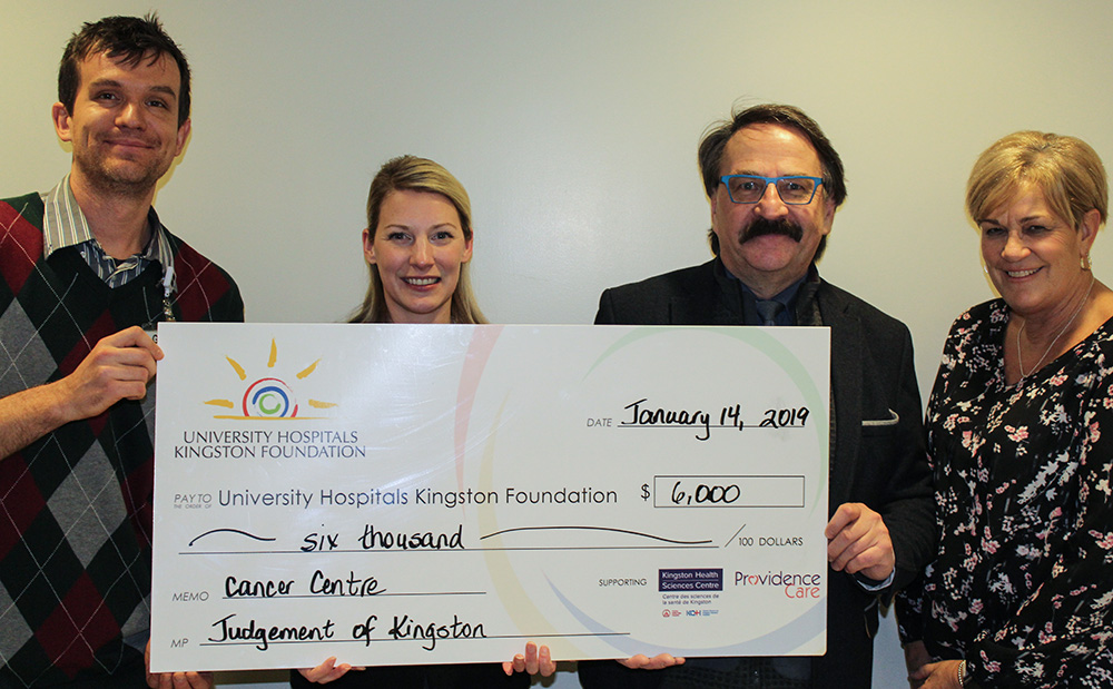 JoK 2018 donation cheque presentation